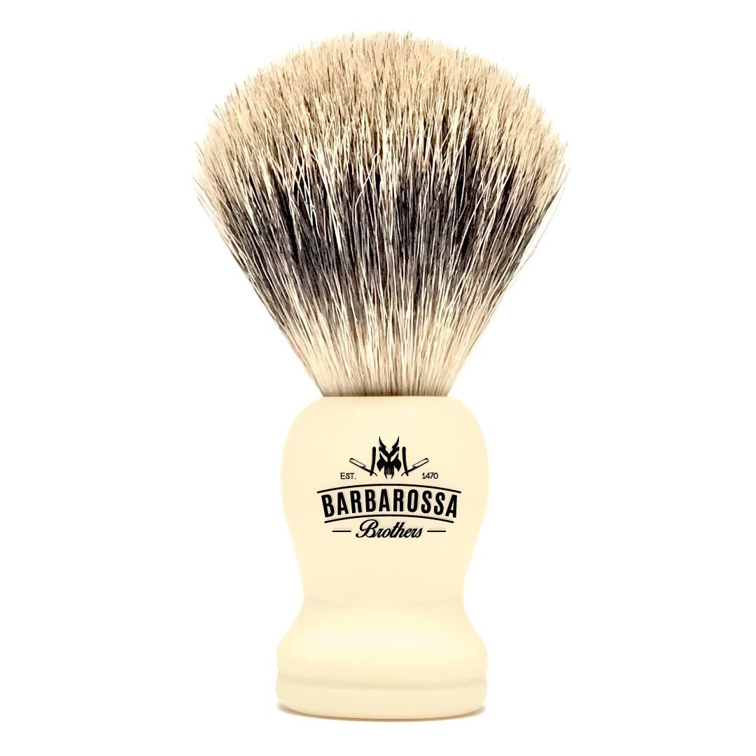 Shaving Brush Cream Badger w/ stand (1667452796989)