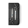 2020 Matsui Swarovski Elegance Sky Blue Scissors &amp; Thinning Shears Combo (Limited Edition) (1693637935165)