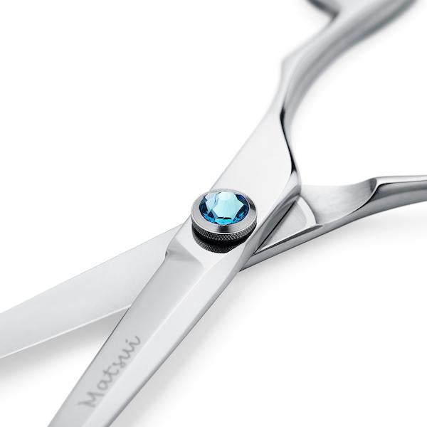 2020 Matsui Swarovski Elegance Sky Blue Scissors & Thinning Shears Combo (Limited Edition) (1693637935165)