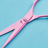 Lefty Matsui Neon Pink Offset 5.5 inch Scissor Thinner combo (4366258667581)