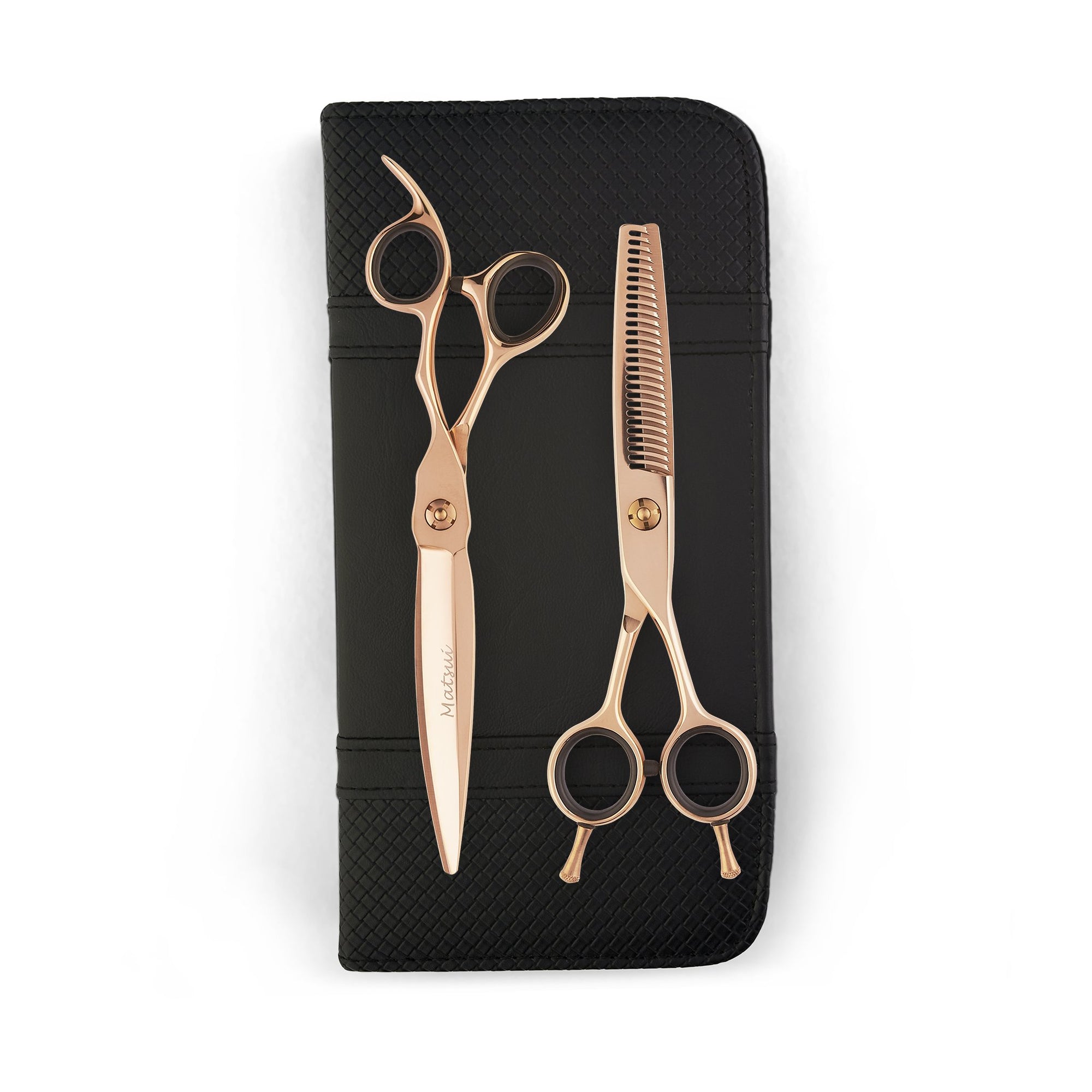 Matsui VG10 Sword Scissor Thinner Combo - Rose Gold (4540276899901)